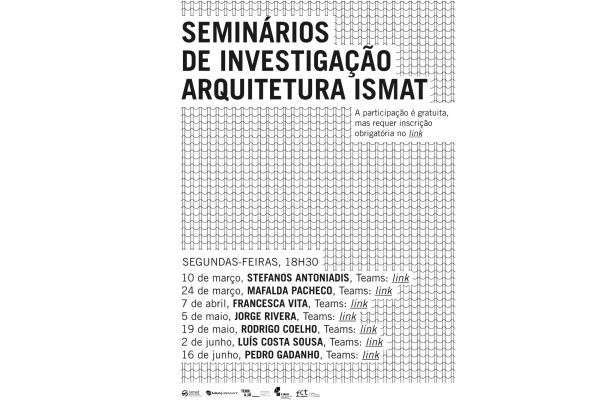 O Professor Stefanos Antoniadis dá uma palestra online para o ISMAT hoje